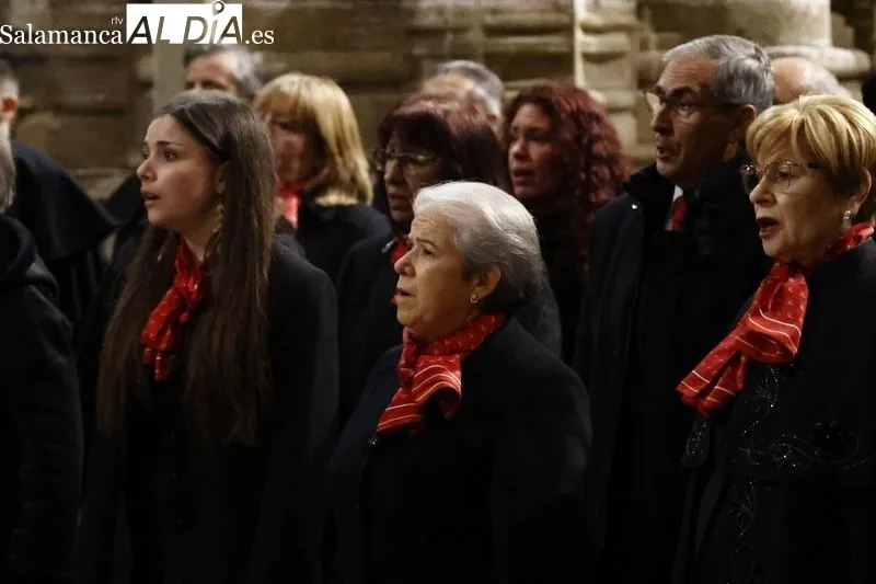 Miserere de Doyagüe en la Catedral Nueva de Salamanca. Fotos: David Sañudo