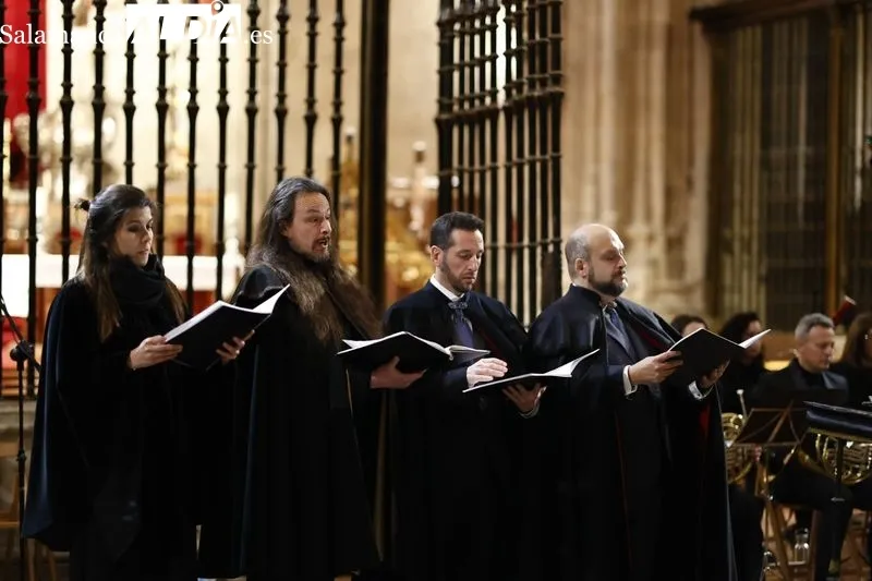 Miserere de Doyagüe en la Catedral Nueva de Salamanca. Fotos: David Sañudo