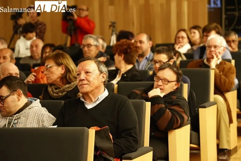 Preestreno del documental cinematográfico 'El Método' en el salón de actos de Delegación Territorial de la Junta en Salamanca. Fotos: David Sañudo