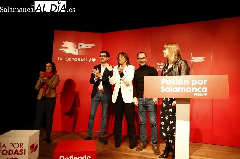 Foto 6 - Jos&eacute; Luis Mateos presenta su proyecto de gobierno junto a la ministra Margarita Robles