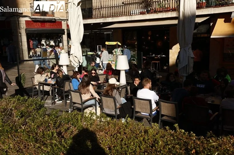 Foto 45 - El buen tiempo llena de ambiente el centro de Salamanca
