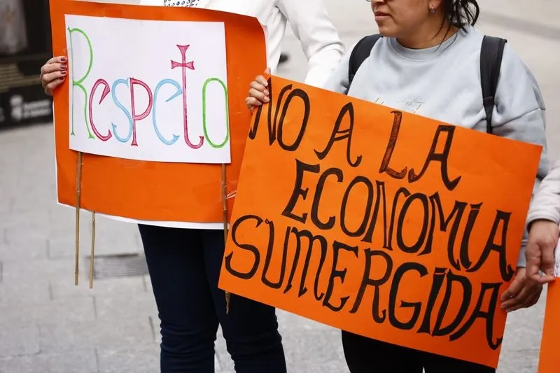 Foto 5 - Jornada reivindicativa en Salamanca por el D&iacute;a Internacional de las Empleadas de Hogar