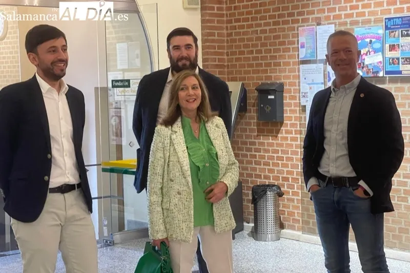 El Presidente del Senado, Ander Gil, ha visitado este jueves Peñaranda