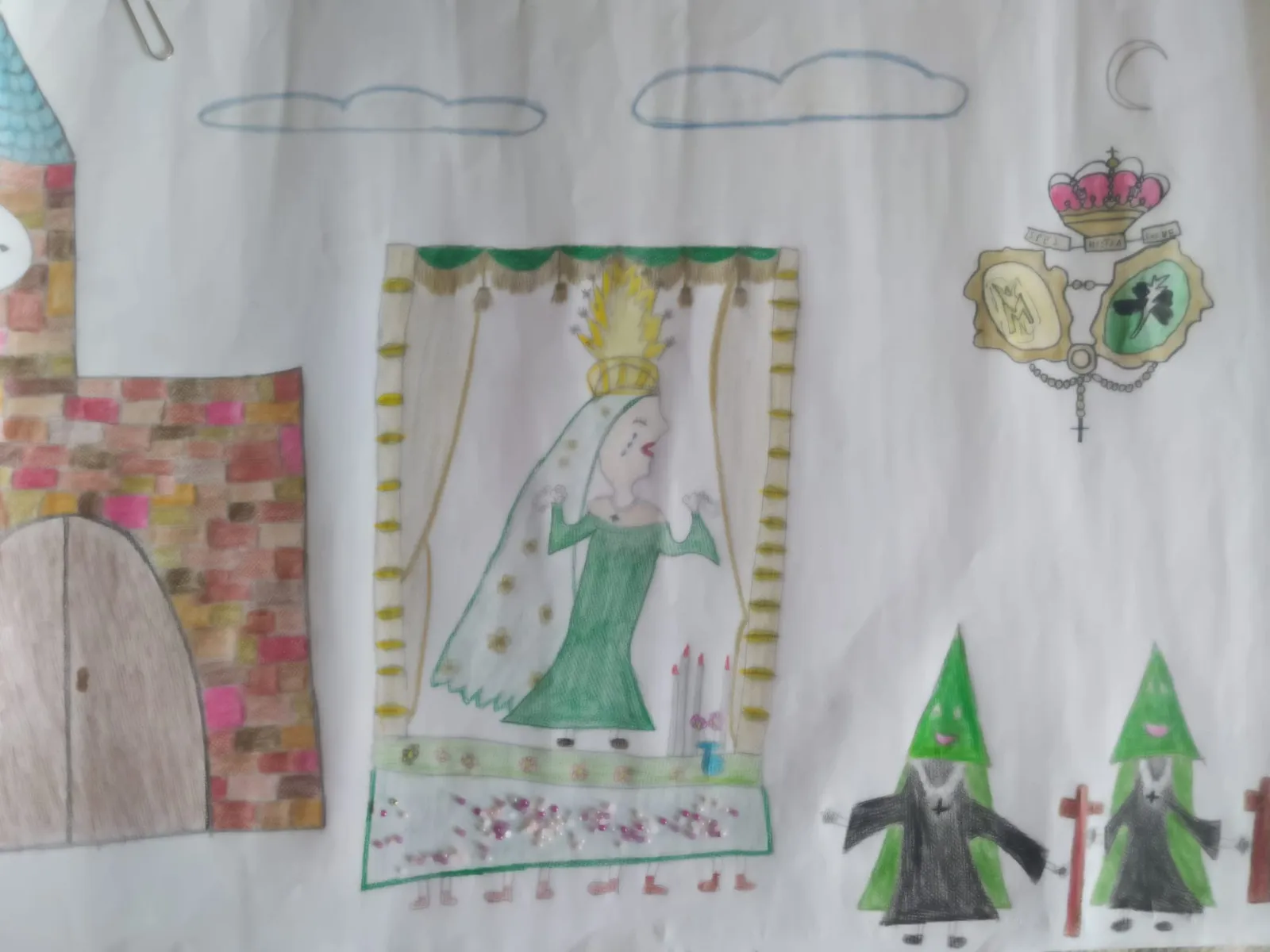 El dibujo de Sofía Sánchez Sánchez era elegido como ganador del II concurso 