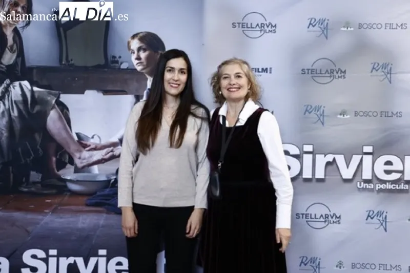 Asuumpta Serna, Daniela Arias y el director Pablo Moreno han presentado su película ‘La Sirvienta’