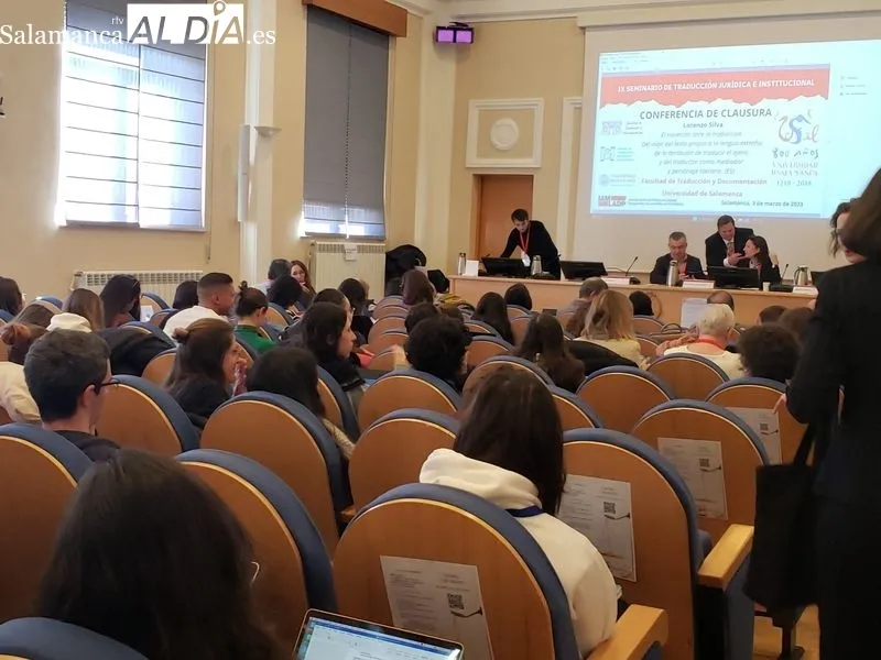Lorenzo Silva, antes de impartir su conferencia en la Facultad de Traducción y Documentación