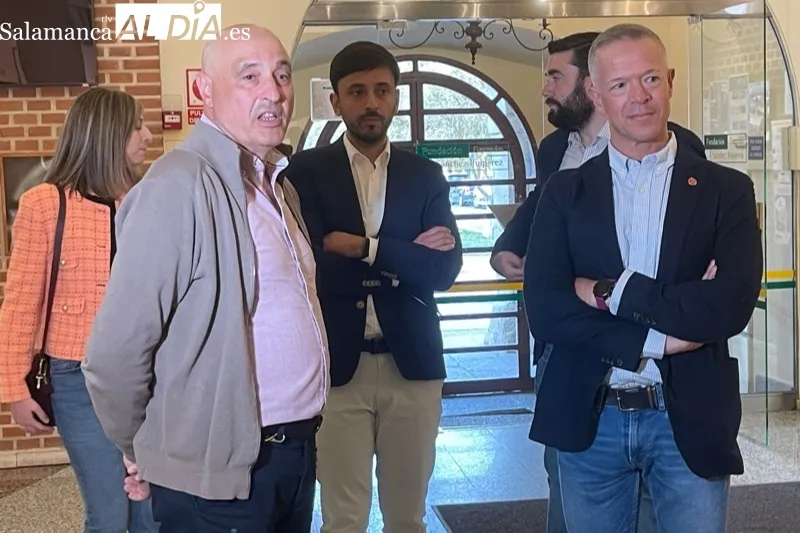 El Presidente del Senado, Ander Gil, ha visitado este jueves Peñaranda