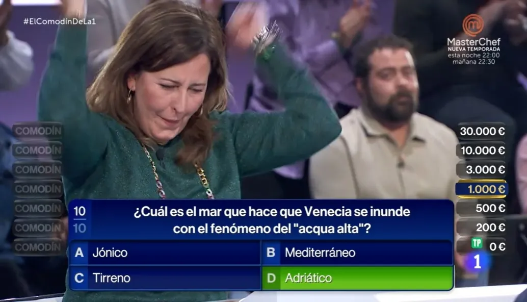 Foto 5 - La guinaldesa Elena G&oacute;mez gana 3.000&euro; en &lsquo;El Comod&iacute;n de La 1&rsquo;