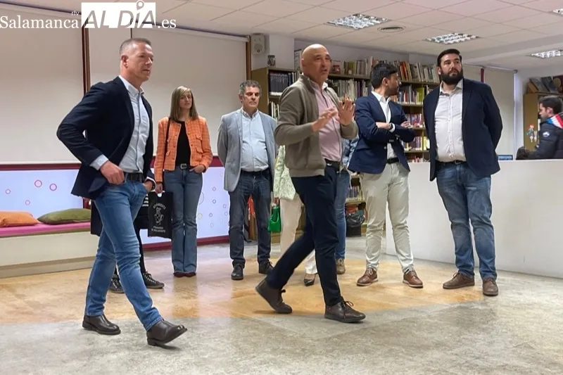 El Presidente del Senado, Ander Gil, ha visitado este jueves Peñaranda