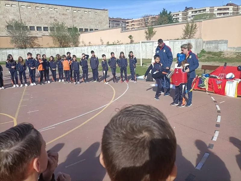 Foto 6 -  El Colegio Antonio Machado participa en la campa&ntilde;a &lsquo;Todos Ol&iacute;mpicos&rsquo;