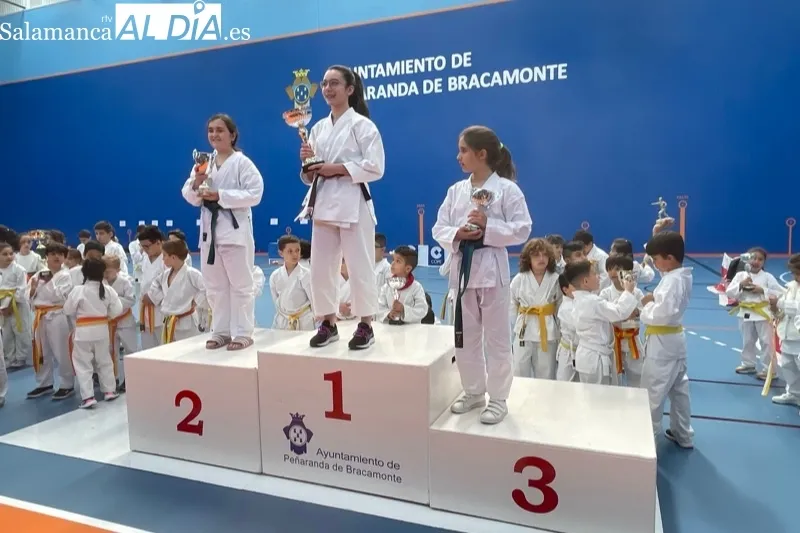 El pabellón acogía este sábado el I Open de Karate Ciudad de Peñaranda