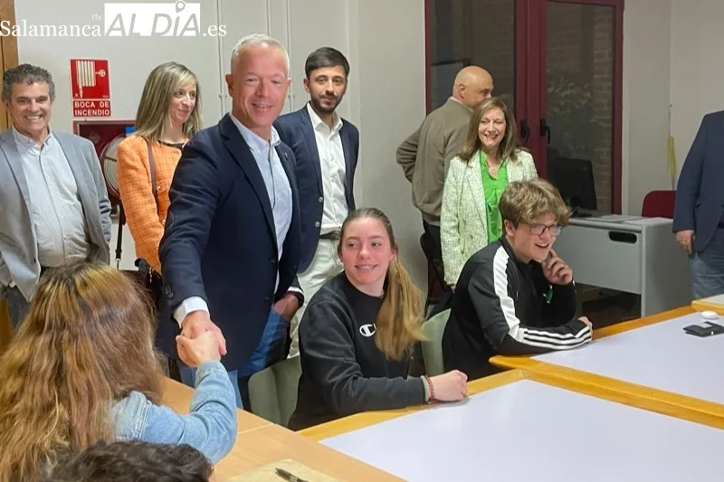 El Presidente del Senado, Ander Gil, ha visitado este jueves Peñaranda