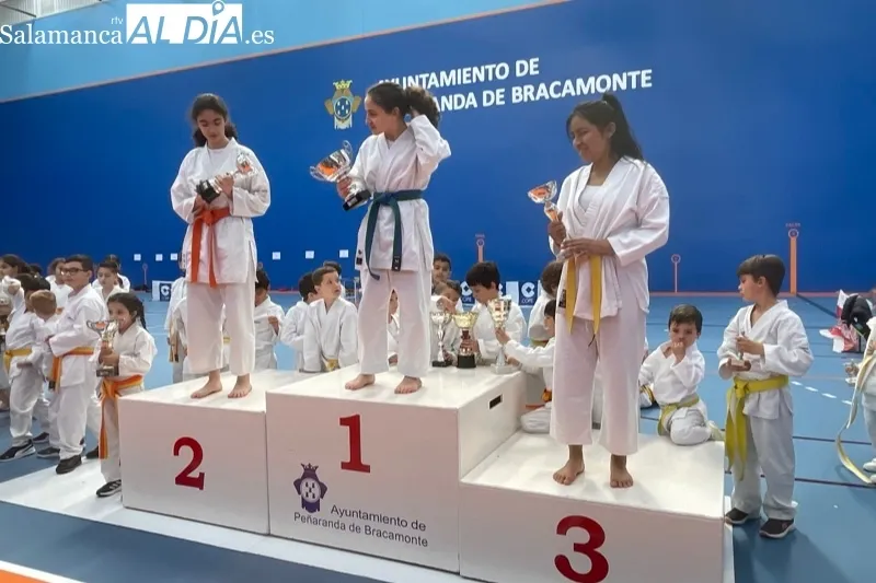 El pabellón acogía este sábado el I Open de Karate Ciudad de Peñaranda