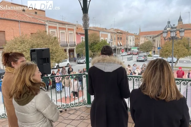 La Plaza de la Constitución acogía la lectura del manifiesto del 8M