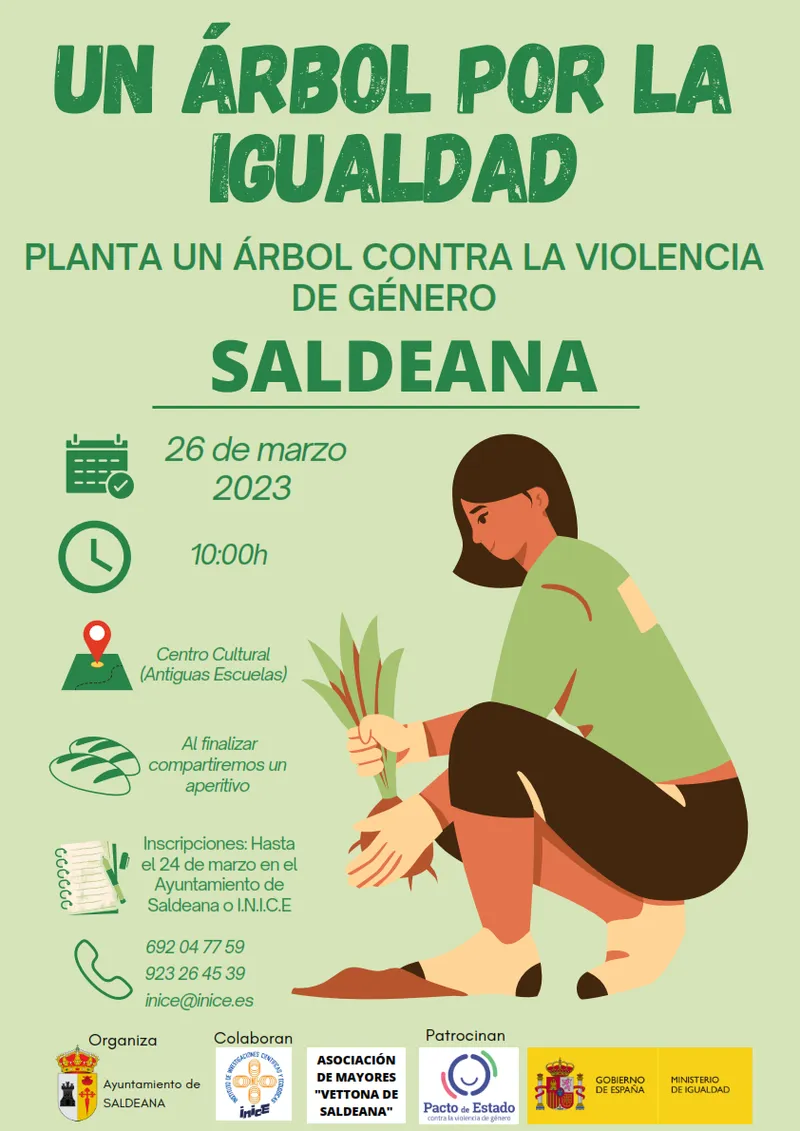 Foto 2 - Saldeana plantar&aacute; &lsquo;Un &aacute;rbol por la igualdad&rsquo;