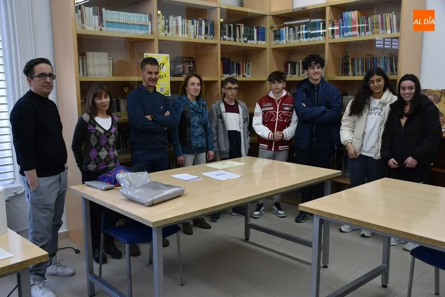 Foto 2 - El IES Tierra de Ciudad Rodrigo premia a sus mejores clasificados en el &lsquo;Tour de Mates&rsquo;