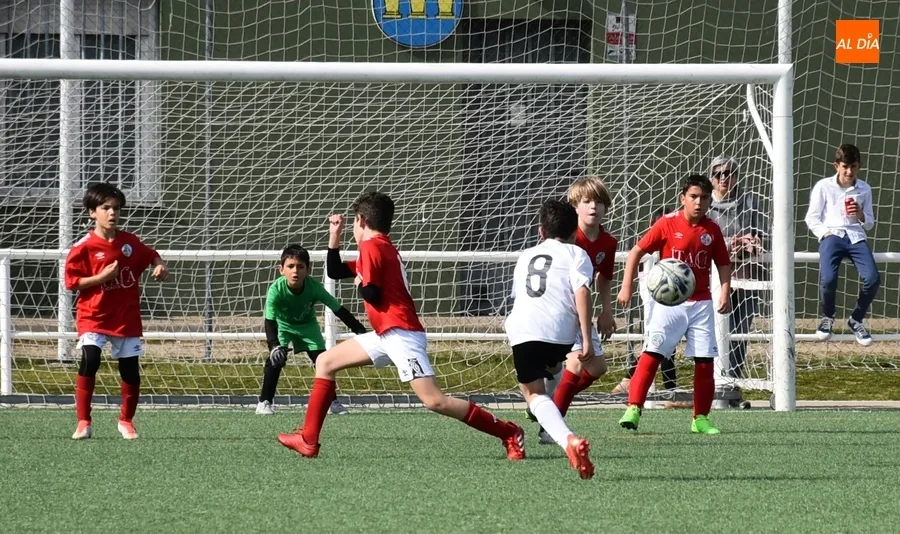 Foto 9 - El Benjam&iacute;n B del Ciudad Rodrigo deja en 18 partidos su espectacular racha sin hincar la rodilla