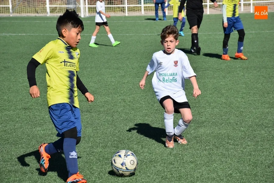 Foto 3 - El Benjam&iacute;n A del Ciudad Rodrigo se coloca l&iacute;der provisional tras asegurar el ascenso la semana pasada