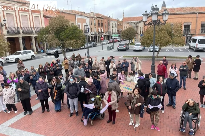La Plaza de la Constitución acogía la lectura del manifiesto del 8M