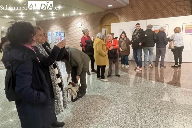 Foto 3 - El CDS recorre los &lsquo;paisajes de Castilla&rsquo; a trav&eacute;s de la exposici&oacute;n de acuarelas de Carmen S&aacute;nchez Bl&aacute;zquez