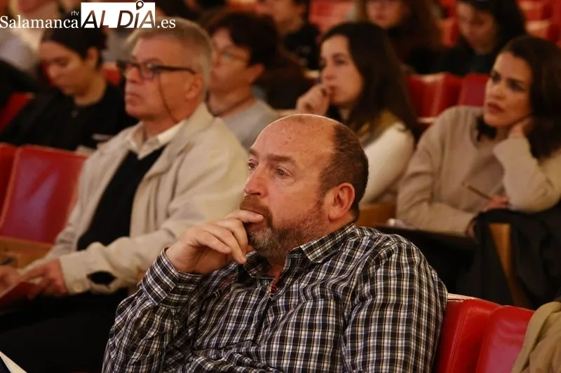 II Encuentro Internacional sobre Prevención, Intervención y Posvención de la Conducta Suicida en el Colegio Arzobispo Fonseca. Foto de David Sañudo