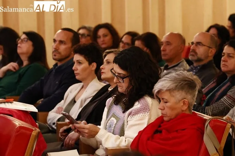 II Encuentro Internacional sobre Prevención, Intervención y Posvención de la Conducta Suicida en el Colegio Arzobispo Fonseca. Foto de David Sañudo