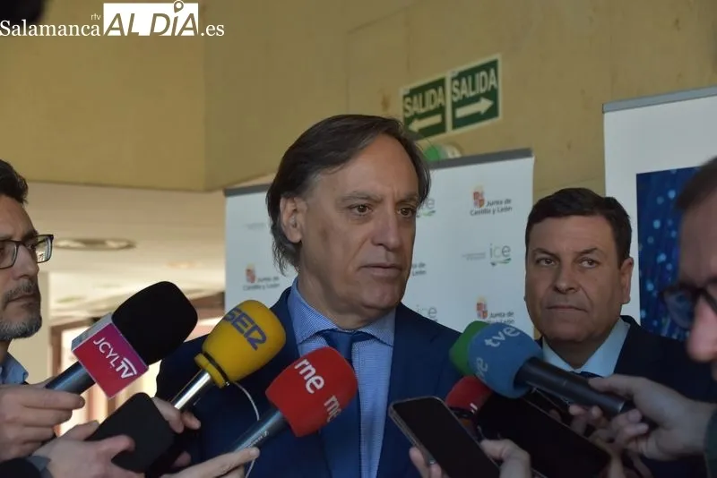 Presentación en el Palacio de Congresos, en Salamanca, de la Estrategia de Emprendimiento e Innovación de Castilla y León 2027. Foto de Vanesa Martins