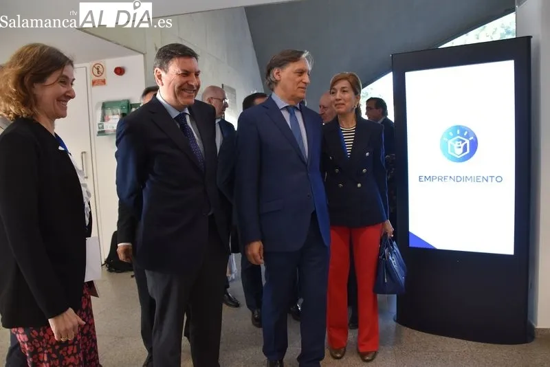 Presentación en el Palacio de Congresos, en Salamanca, de la Estrategia de Emprendimiento e Innovación de Castilla y León 2027. Foto de Vanesa Martins