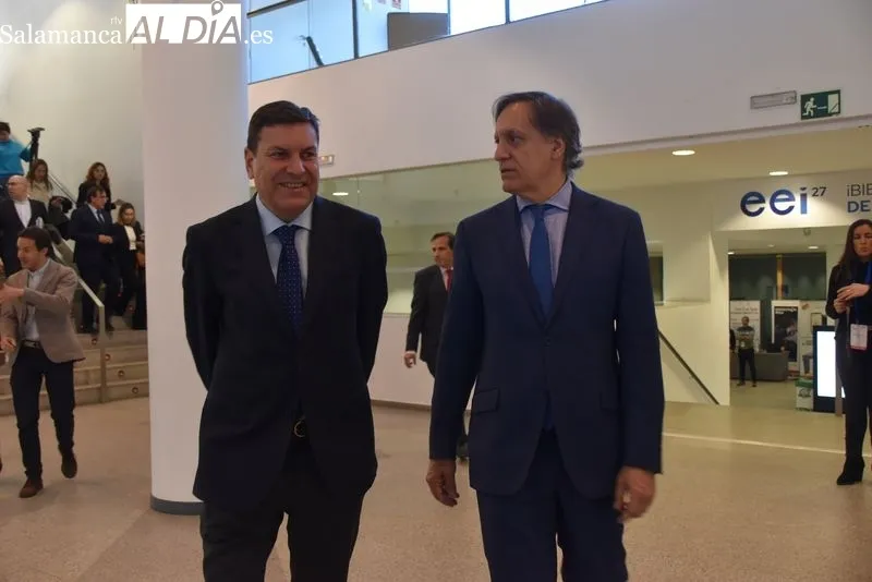 Presentación en el Palacio de Congresos, en Salamanca, de la Estrategia de Emprendimiento e Innovación de Castilla y León 2027. Foto de Vanesa Martins