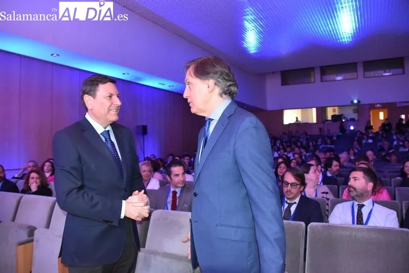 Presentación en el Palacio de Congresos, en Salamanca, de la Estrategia de Emprendimiento e Innovación de Castilla y León 2027. Foto de Vanesa Martins