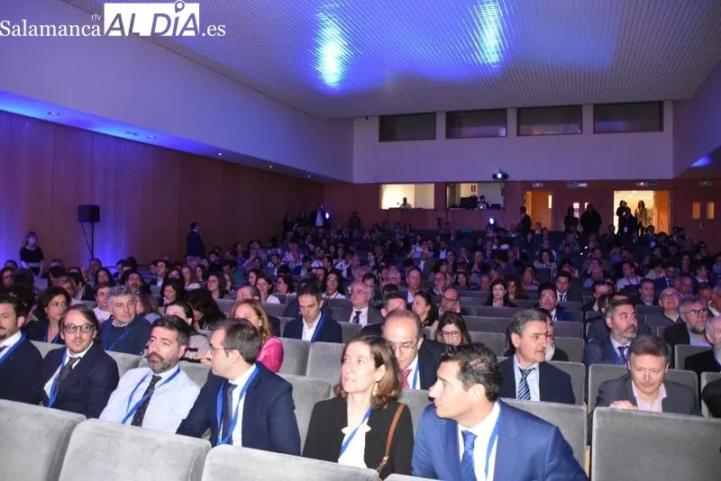 Presentación en el Palacio de Congresos, en Salamanca, de la Estrategia de Emprendimiento e Innovación de Castilla y León 2027. Foto de Vanesa Martins