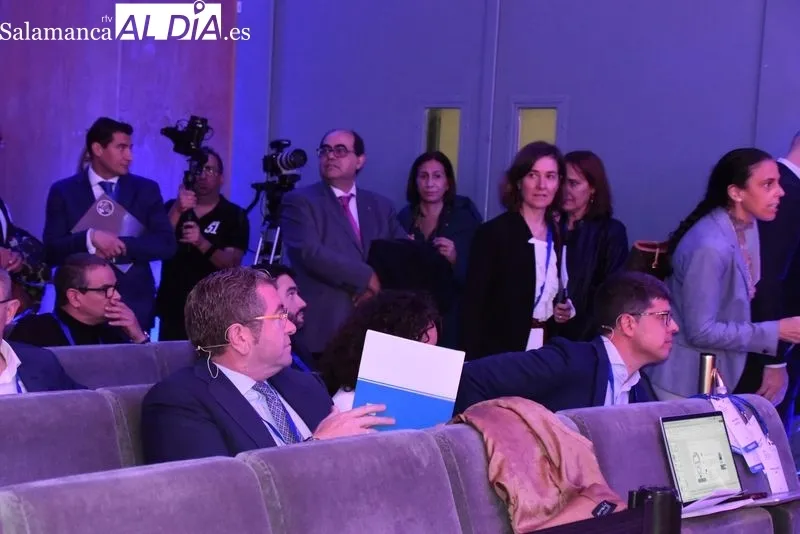 Presentación en el Palacio de Congresos, en Salamanca, de la Estrategia de Emprendimiento e Innovación de Castilla y León 2027. Foto de Vanesa Martins