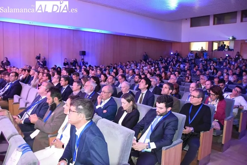Presentación en el Palacio de Congresos, en Salamanca, de la Estrategia de Emprendimiento e Innovación de Castilla y León 2027. Foto de Vanesa Martins