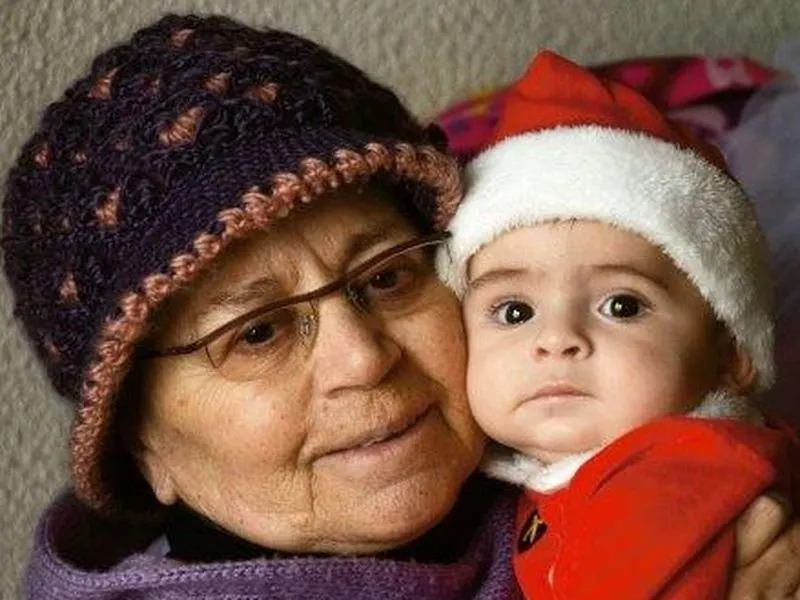 Una de las fotos incluidas en la exposición dedicada a la escritora salmantina Mercedes Aurora Blanco en la Torrente Ballester