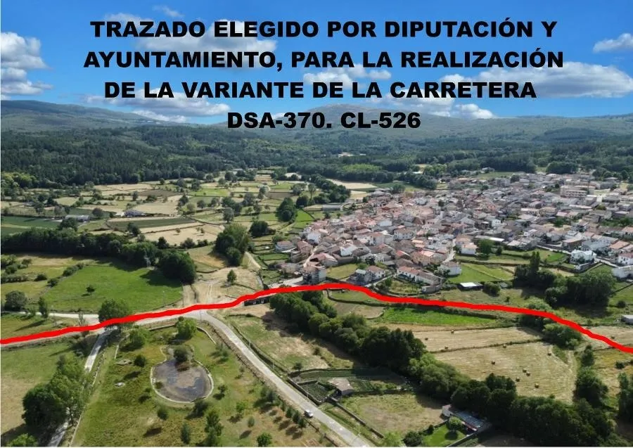 Foto 2 - El PSOE critica la alternativa escogida por la Diputaci&oacute;n para la variante de Navasfr&iacute;as
