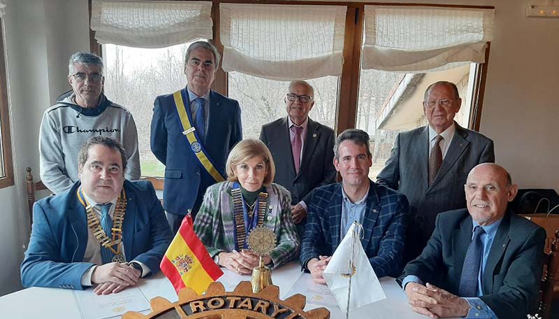 La Gobernadora del Distrito Rotario visita Béjar