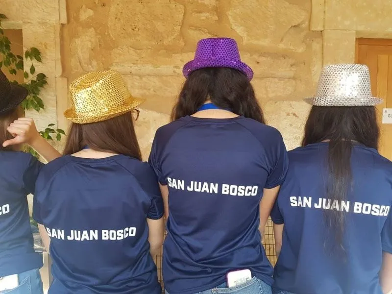 Alumnos del colegio San Juan Bosco en la First Lego League Salamanca
