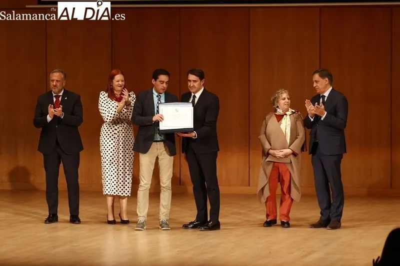 Entrega de Medallas al Mérito de la Protección Ciudadana de Castilla y León en el Palacio de Congresos de Salamanca. Foto de David Sañudo
