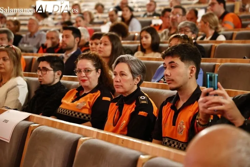 Entrega de Medallas al Mérito de la Protección Ciudadana de Castilla y León en el Palacio de Congresos de Salamanca. Foto de David Sañudo