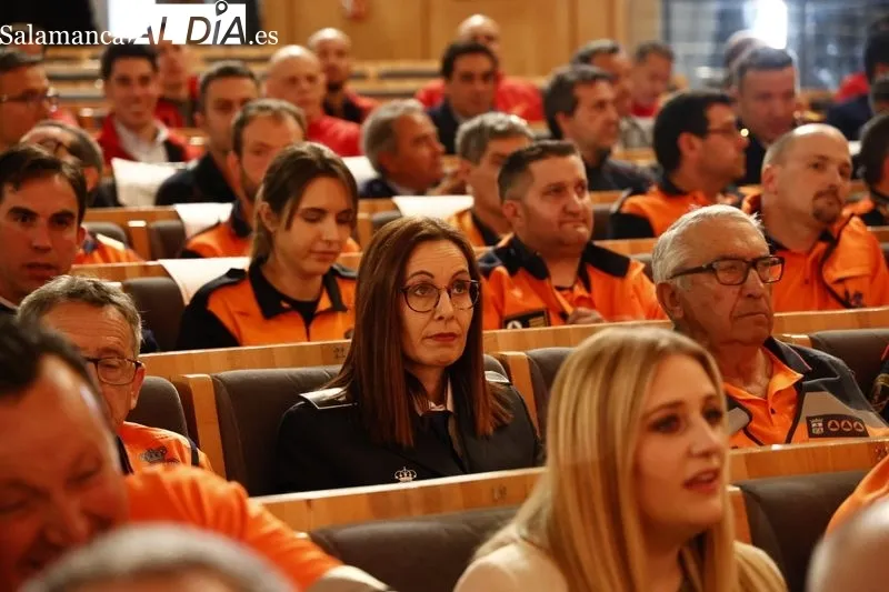 Entrega de Medallas al Mérito de la Protección Ciudadana de Castilla y León en el Palacio de Congresos de Salamanca. Foto de David Sañudo