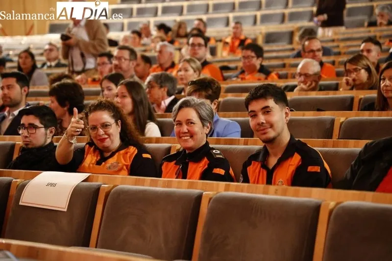 Entrega de Medallas al Mérito de la Protección Ciudadana de Castilla y León en el Palacio de Congresos de Salamanca. Foto de David Sañudo