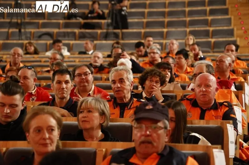 Entrega de Medallas al Mérito de la Protección Ciudadana de Castilla y León en el Palacio de Congresos de Salamanca. Foto de David Sañudo