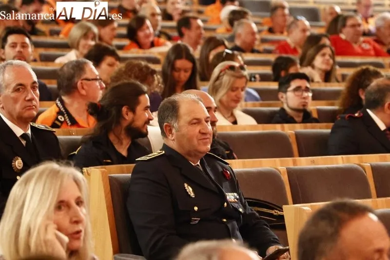 Entrega de Medallas al Mérito de la Protección Ciudadana de Castilla y León en el Palacio de Congresos de Salamanca. Foto de David Sañudo