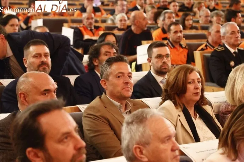 Entrega de Medallas al Mérito de la Protección Ciudadana de Castilla y León en el Palacio de Congresos de Salamanca. Foto de David Sañudo