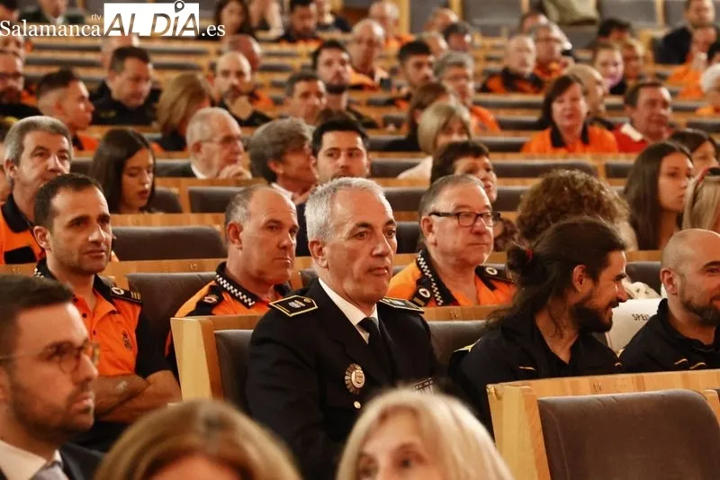 Entrega de Medallas al Mérito de la Protección Ciudadana de Castilla y León en el Palacio de Congresos de Salamanca. Foto de David Sañudo