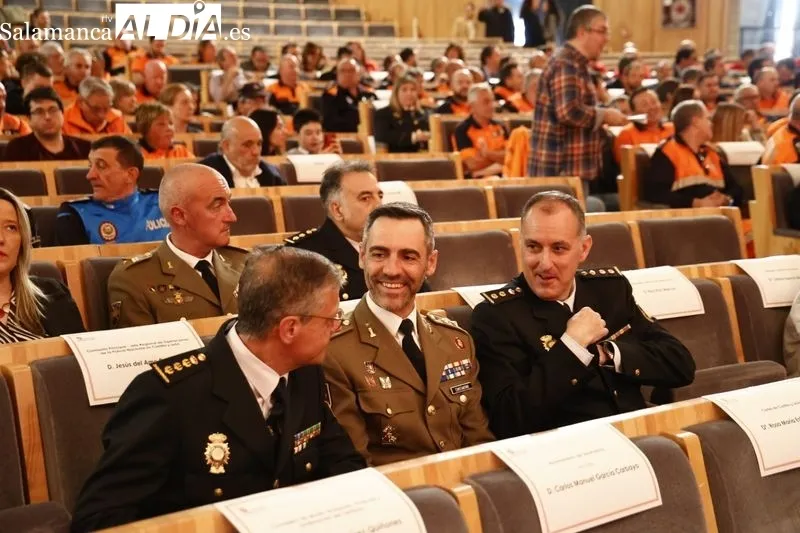 Entrega de Medallas al Mérito de la Protección Ciudadana de Castilla y León en el Palacio de Congresos de Salamanca. Foto de David Sañudo