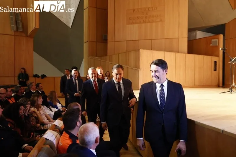 Entrega de Medallas al Mérito de la Protección Ciudadana de Castilla y León en el Palacio de Congresos de Salamanca. Foto de David Sañudo