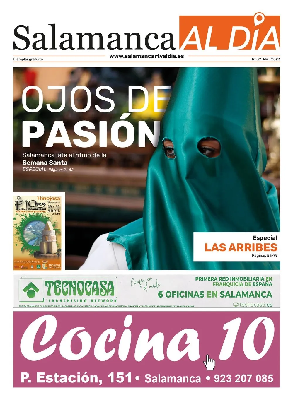 Foto 2 - El n&uacute;mero de abril del peri&oacute;dico en papel SALAMANCA AL D&Iacute;A, en PDF