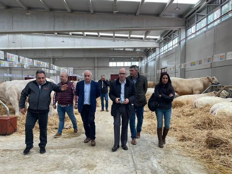 Salón de Vacuno 2023 en el recinto ferial de la Diputación de Salamanca. Foto Diputación de Salamanca