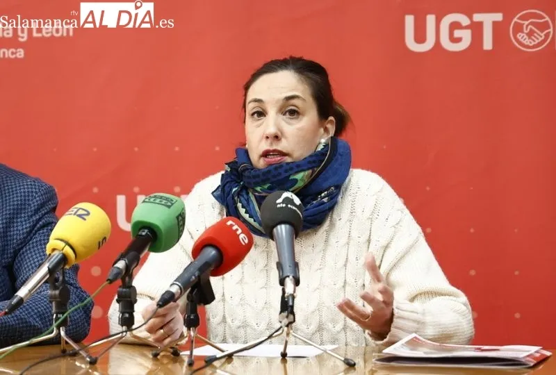 Beatriz Martín Alindado, Técnico de Juventud UGT Salamanca. Foto de David Sañudo